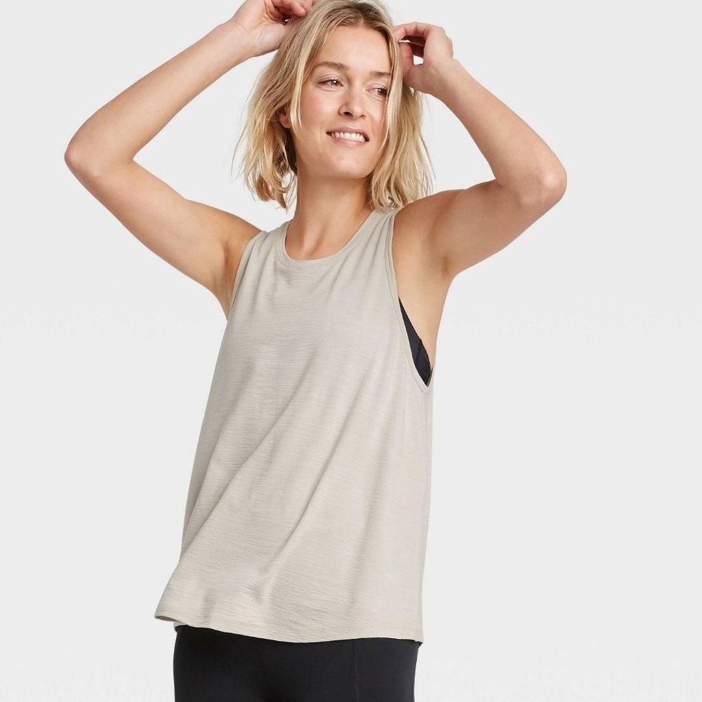 All in Motion Women's Gray Active Tank Top